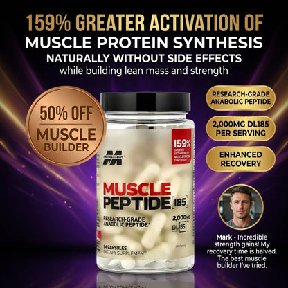 Muscle 185 Supplements Build Lean Muscle 3X Faster