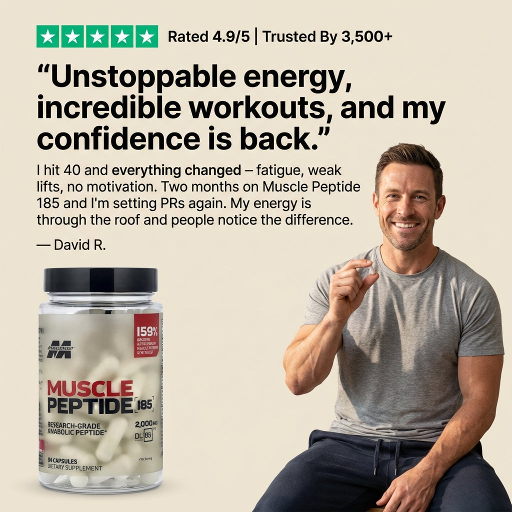 Muscle 185 Supplements Build Lean Muscle 3X Faster