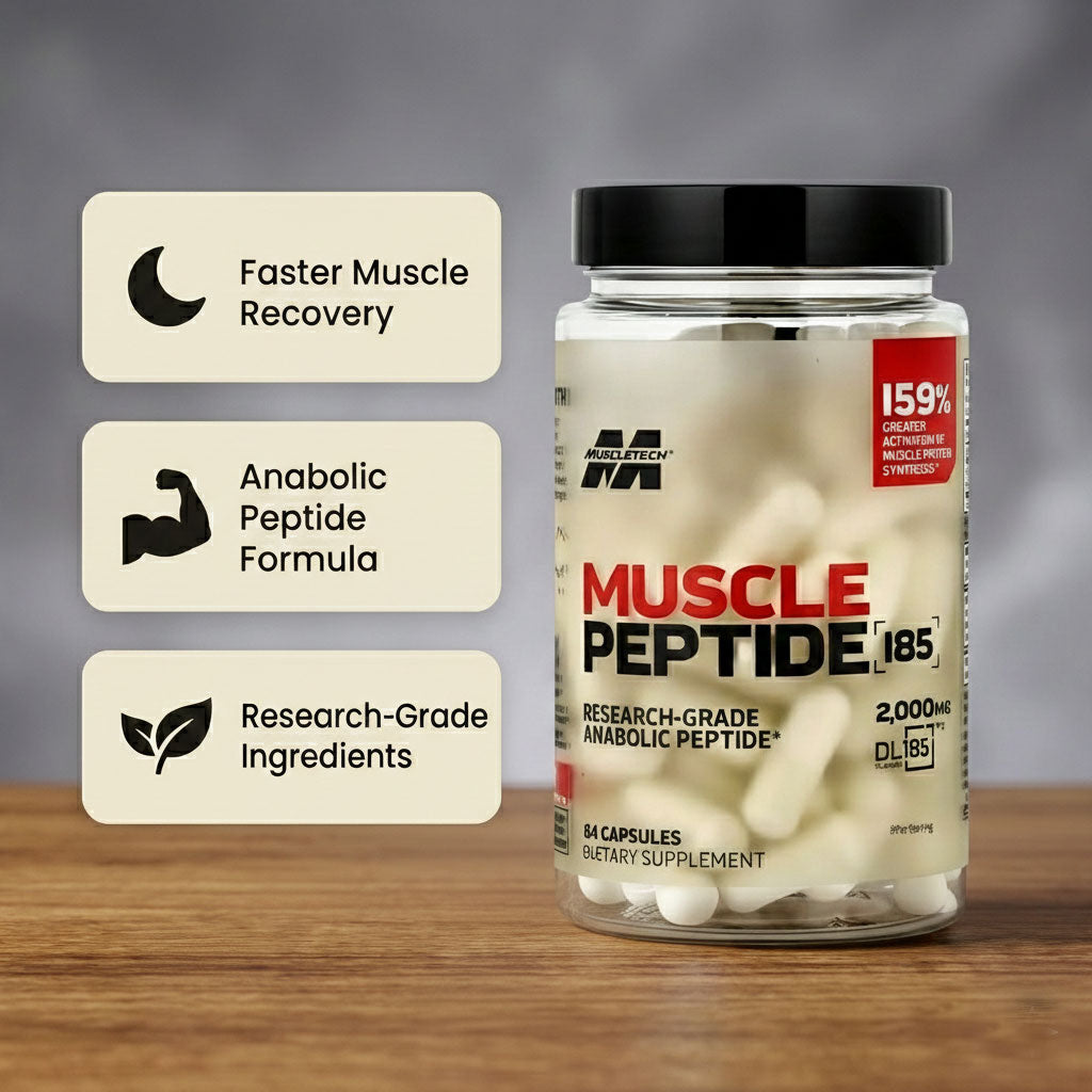 Muscle 185 Supplements Build Lean Muscle 3X Faster
